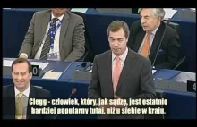 Nigel Farage: UE wprowadza Unię Fiskalną tylnymi drzwiami