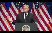 Trump przedstawia National Security Strategy - Wzmocnienia Państw Narodowych.