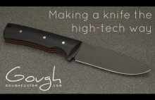 Profesjonalny wyrób noży, z użyciem obrabiarek CNC