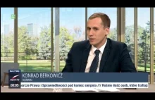 Konrad Berkowicz w programie Prosto w oczy (17.07.2015 TV Republika)