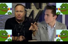 Alex Jones Responds To David Hogg Gay Frogs... [eng]