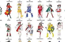 Japończyk narysował wszystkie drużyny z Mundialu