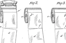 Patent sprzed ponad 100 lat wyjaśnia, jak prawidłowo wieszać papier toaletowy