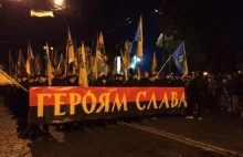 W barwach UPA i z nazistowską symboliką – Marsze w Kijowie, Charkowie i Odessie