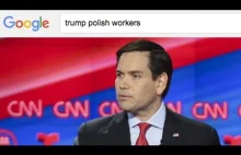 Wideo - Debata prezydencka w USA: Marco Rubio mówi o tanich Polskich robotników