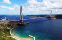 Turcja: Spektakularny most drogowo-kolejowy nad Bosforem otwarty