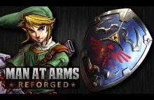 Kowale budują przepiękną replikę tarczy Linka z Legend of Zelda | Man at Arms
