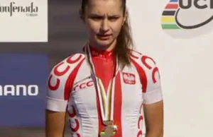 Ponferrada 2014: Brązowy medal Agnieszki Skalniak w kolarstwie szosowym.