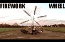Efektowna wyrzutnia fajerwerków.