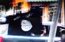 Islamiści jeżdżą po stolicy Norwegii z flagą ISIS