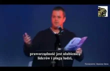 Matt Damon. Naszym problemem jest obywatelskie posłuszeństwo. [2012