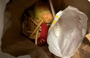 Pracownik McDonalda sprzedał kokainę w zestawach dla dzieci "Happy Milly"