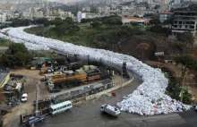 Biała rzeka w stolicy Libanu