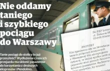 Albo Pendolino, albo nic. PKP chce nas szantażować