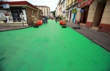 Pomalowali ulicę na zielono, a ja użyłem greenscreen'a :)
