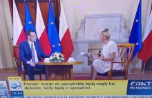 Morawiecki w Faktach po Faktach w 100 sekund