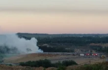 Pożar składowiska odpadów w Bytomiu. To już trzeci dzisiaj