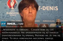 Löw skomentował na konferencji swoje zachowanie