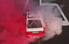 Polonez V8 - Polish Independence day burnout (100 anniversary)