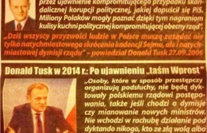 Donald Tusk mówi prawdę