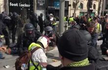 Francuska policja pałuje służby medyczne