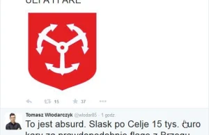 UEFA ukarała Śląsk Wrocław za wywieszenie... herbu miasta Brzeg.