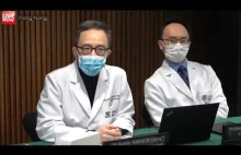 Dr Gabriel Leung dziekan Uni Medycznego w Hong Kongu mówi jak jest.