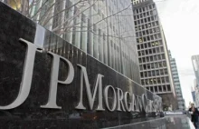 Strata JP Morgan. Kurs akcji ostro w dół.