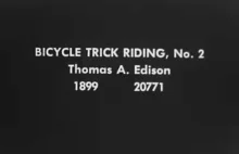 Pierwsze triki rowerowe