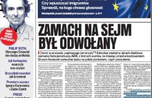 Kwiecień odwołał zamach na Sejm przed aresztowaniem