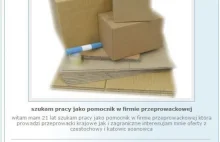 Szukam pracy w biznesie od "wacków"