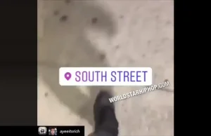 Grupy czarnych ludzi "losowo" atakują ludzi na ulicy.