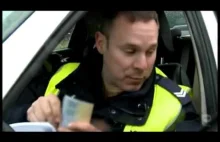Pijany kierowca złapany przez policję