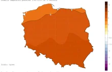 Rekordowo ciepły kwiecień w Polsce