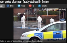 Bolton. Brutalny mord Polaka w Anglii. 39-latek zabity maczetami