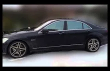 Skradziono Mercedes Benz S63 AMG o numerach ZH172172