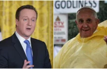 Cameron komentuje słowa papieża: „Religię można obrażać”