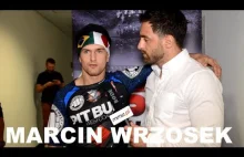 Pijany Marcin Wrzosek udziela wywiadu po KSW 39