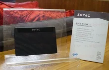 Miniaturowy komputer Zotac Pico PI266 wielkości nośnika 2,5