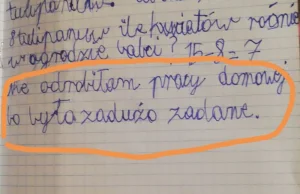 8-latka odmówiła odrobienia pracy domowej. Reakcja nauczycielki wielu...