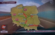Autostrady w Polsce według TVN