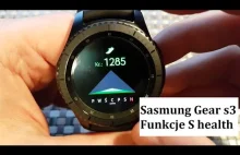 Samsung Gear S3 Funkcje Fit