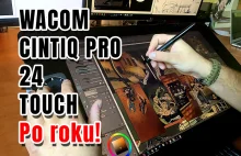 Recenzja Wacom Cintiq 24 Touch. Ekranowy Tablet graficzny do rysowania!