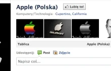 Krótki żywot fanpage&#8217;a Apple Polska na Facebooku
