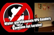 Przemysław Wipler: gloryfikowanie UPA-Bandery powinno być karalne!