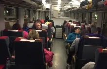 Pasażerowie w Szwecji utknęli w pociąu przy -40C