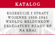 KATALOG EGZEKUCJI I STRAT WOJENNYCH 1939-1945 - Archiwum Akt Nowych w...