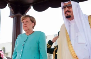Angela Merkel przybywa do Arabii Saudyjskiej bez hidżabu