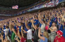 Fantastyczna radość piłkarzy i kibiców Islandii po meczu z Anglią