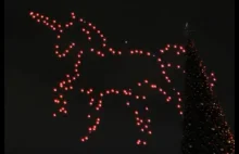 Drone Light Show - Pokaz Dronów Łódź Manufaktura 2019